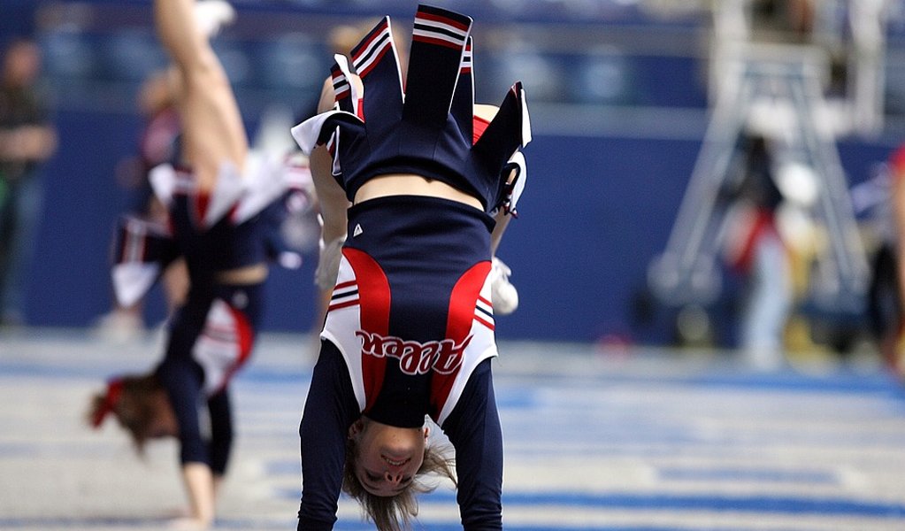Cheerleading most dangerous sports
