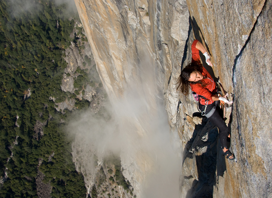 Steph Davis, Salathe Wall, El Capitan, Yosemite, CA