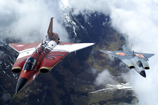 Saab 35 Drakken, Swedish Aircraft