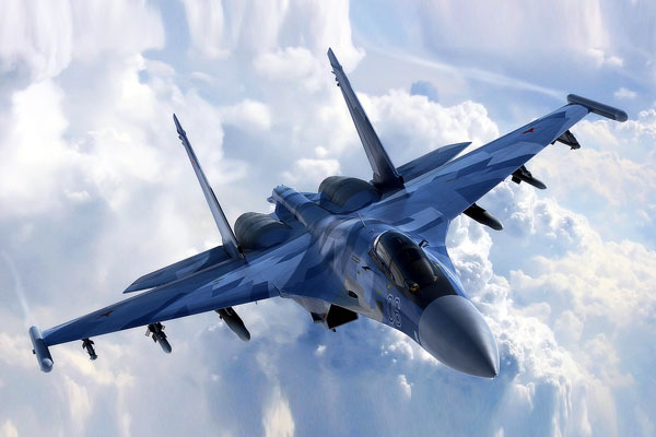 Sukhoi Flanker Series Soviet Plane