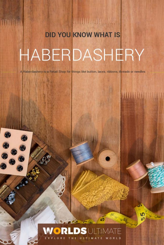 what is a haberdashery