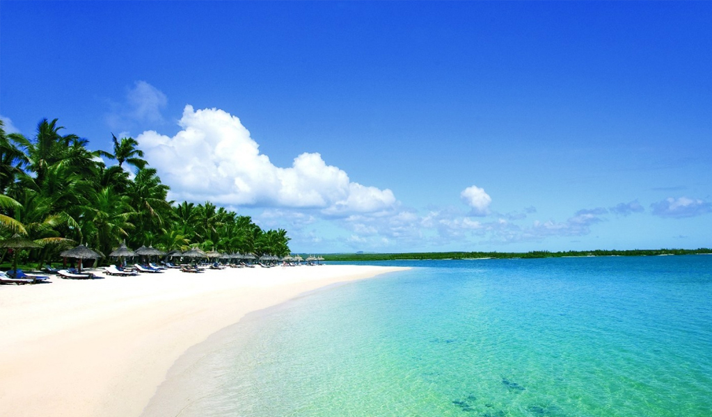 Mont Choisy Beach Mauritius