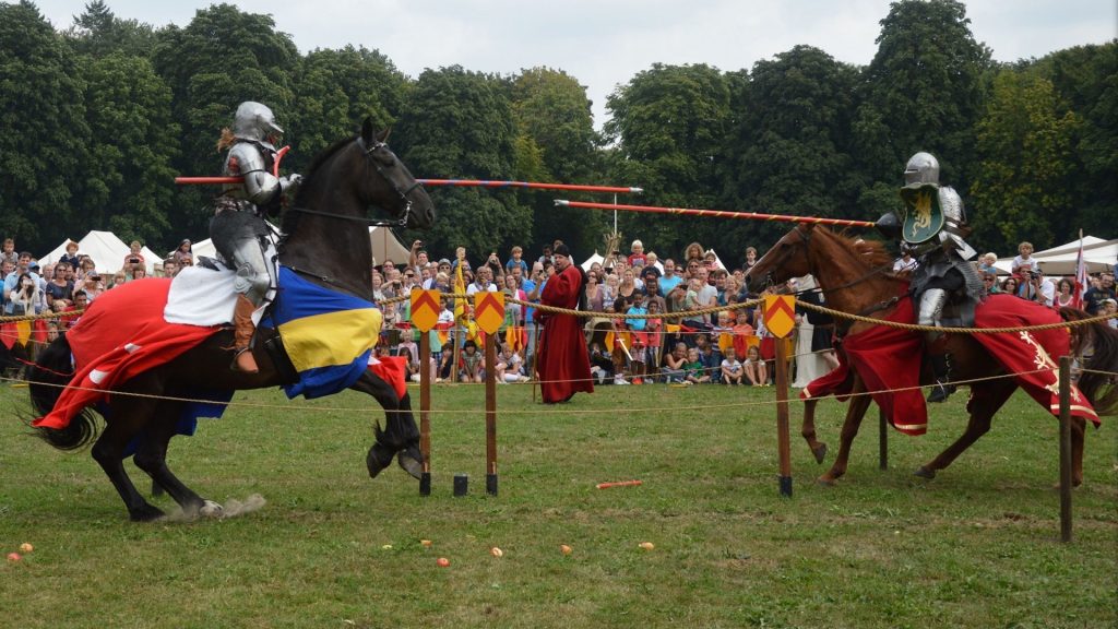 Highly dangerous sport is jousting