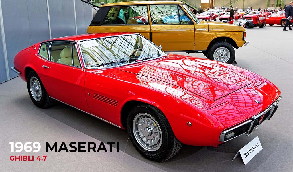 The Ghibli SS 1969 is one of the elegant and appealing classic cars