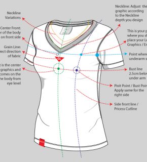 Woman’s V Neck T Shirt