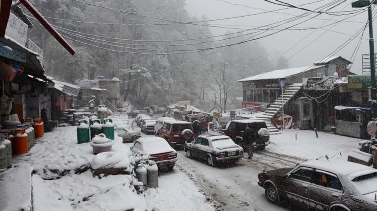 Snowfall Gilgit-baltistan