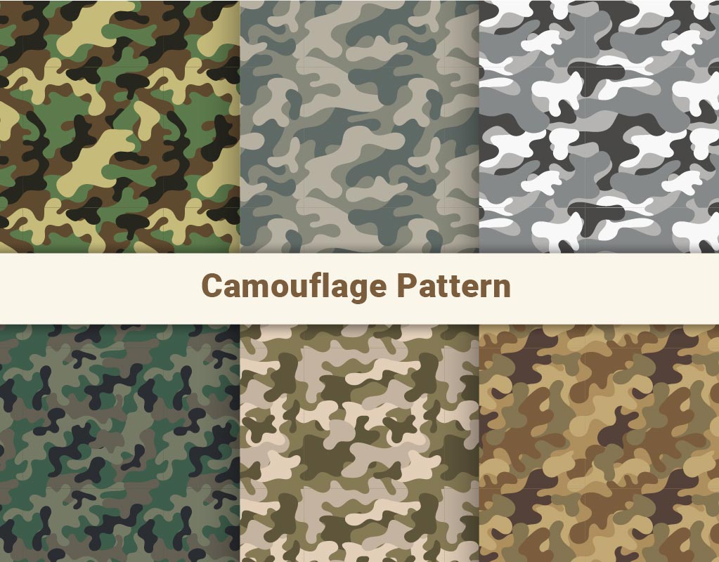what types of camo are there