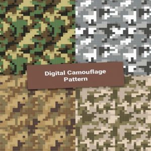 digital camouflage patterns