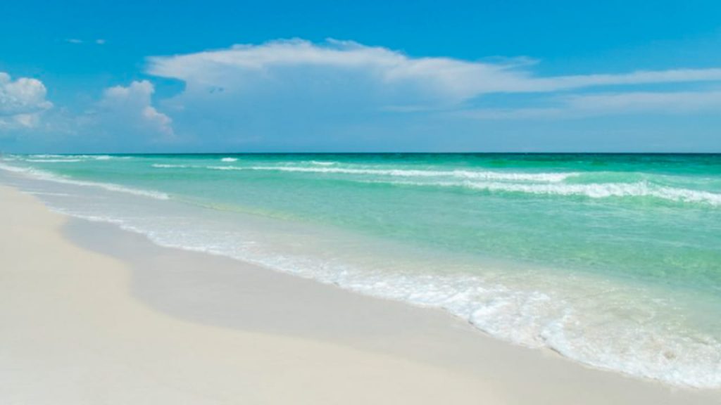 shades of blue at Destin