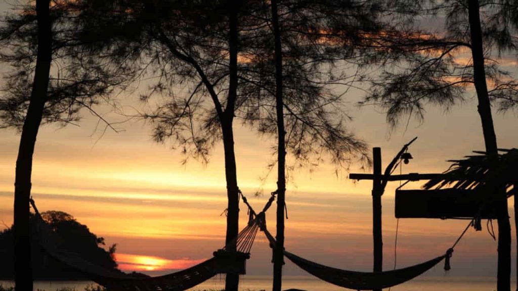 Sun Setting at the Koh's