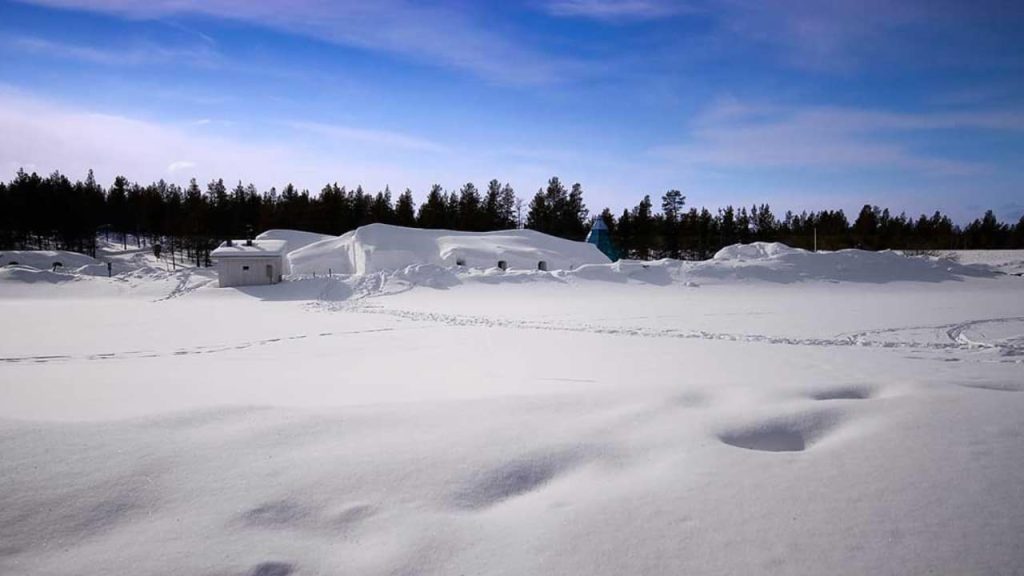 all-covered surface with ice