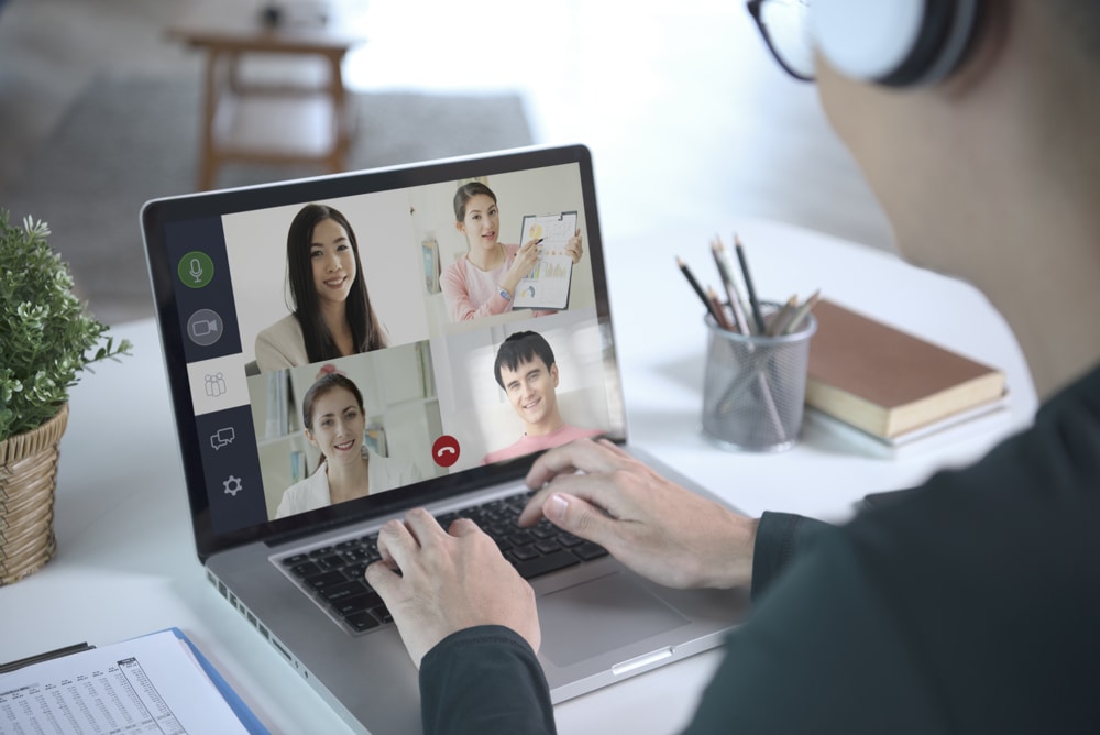 Example of Remote Team Collaboration online