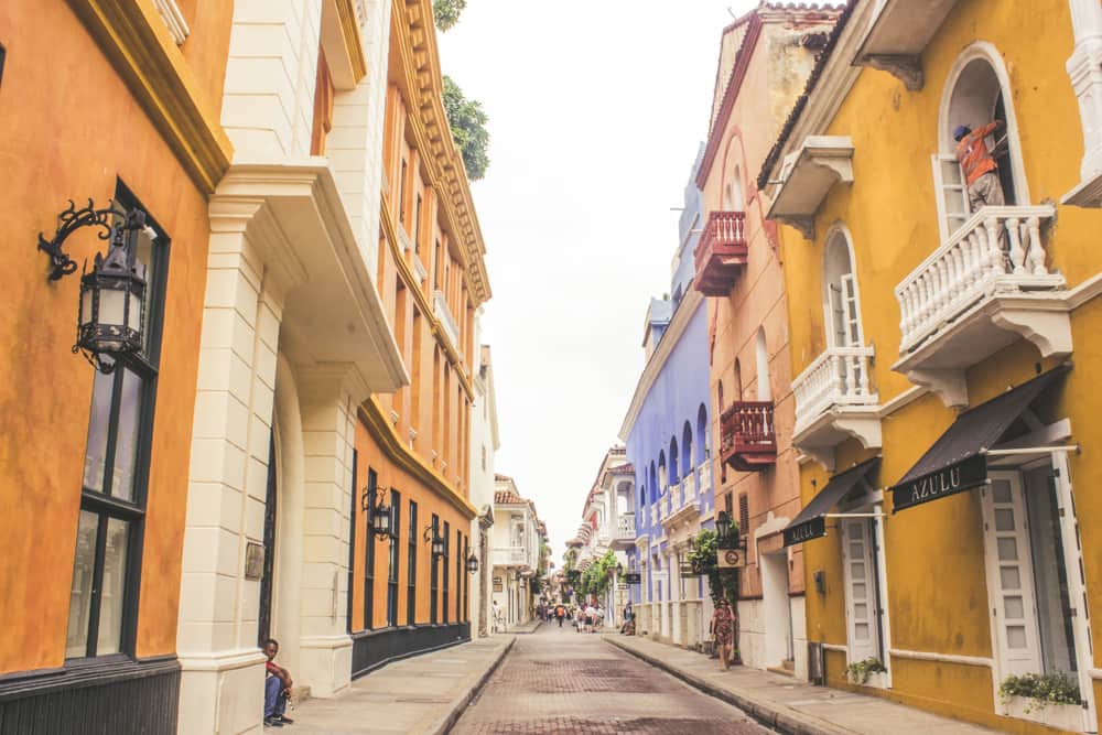  Cartagena Colombia a famous street solo travel destinations