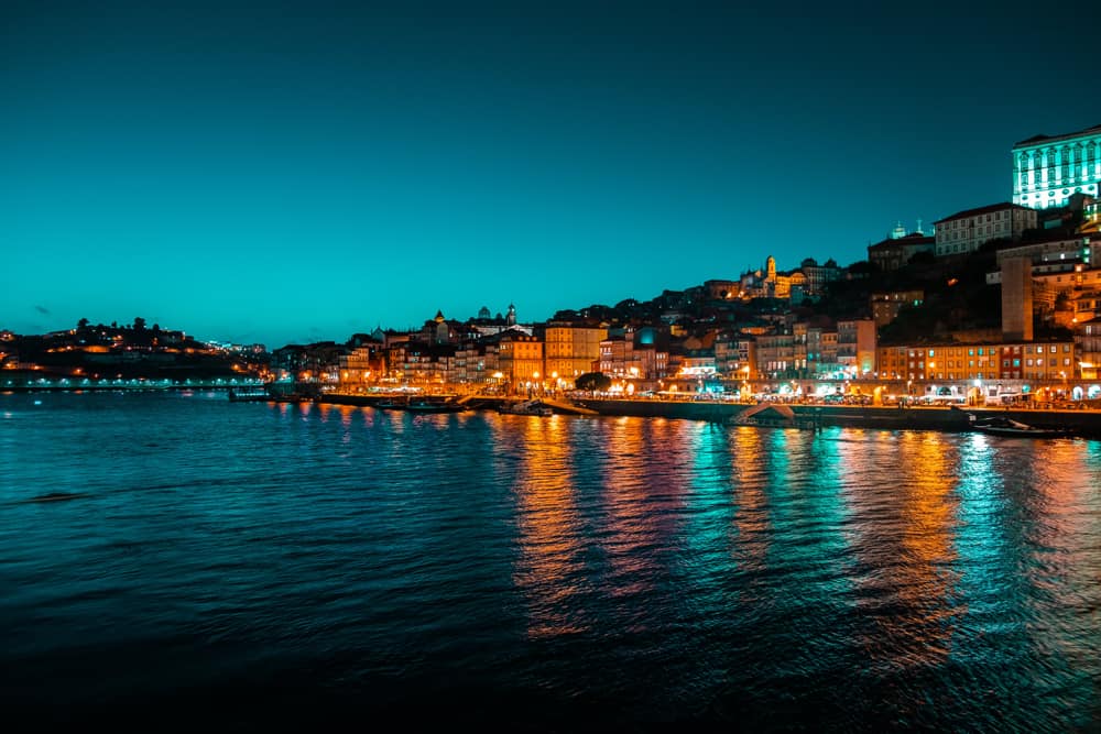 Porto Portugal Night Lights solo travel destination