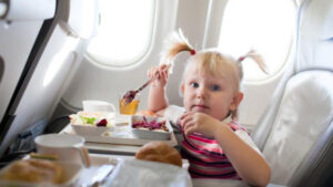 Reserve Kids’ Meals in Advance while Flying with kids