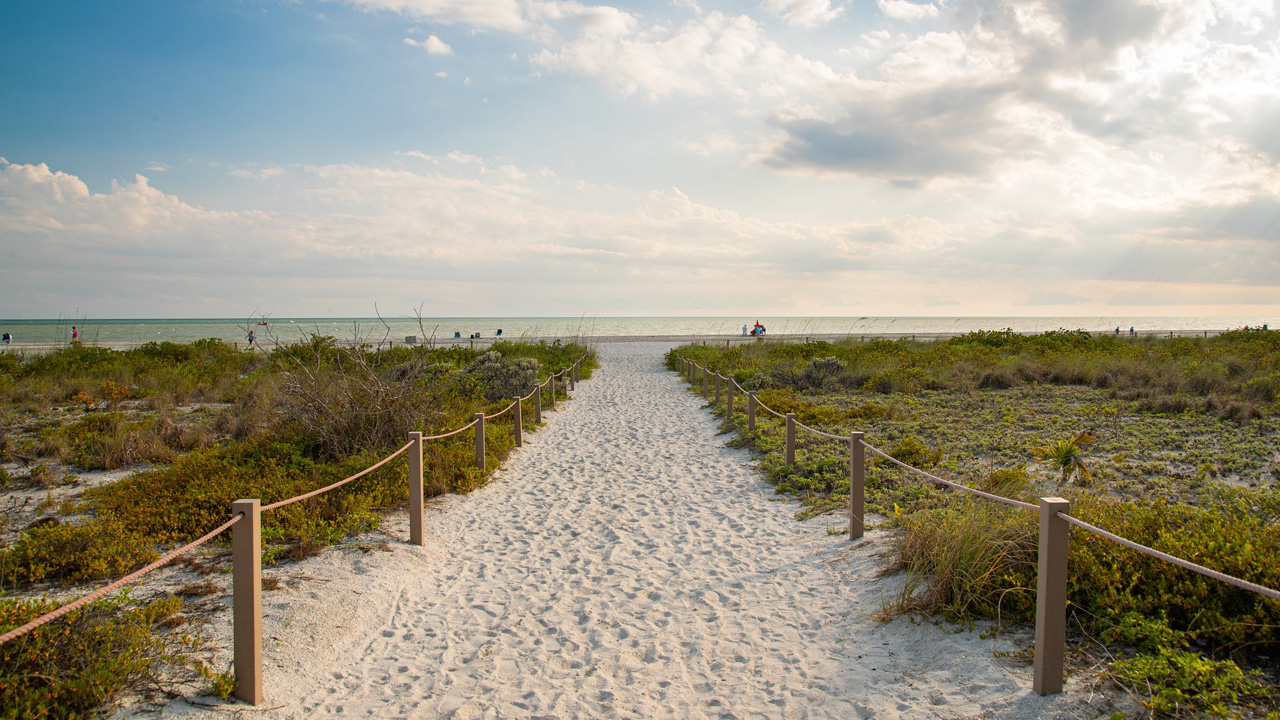 Bowman's beach is one of the famous Florida beaches