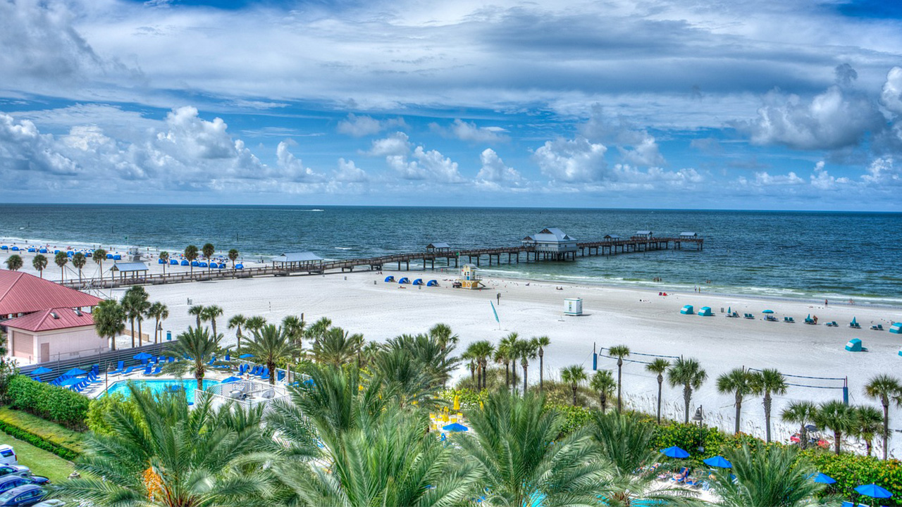 Clearwater beach is the best florida beach for water adventures and sports