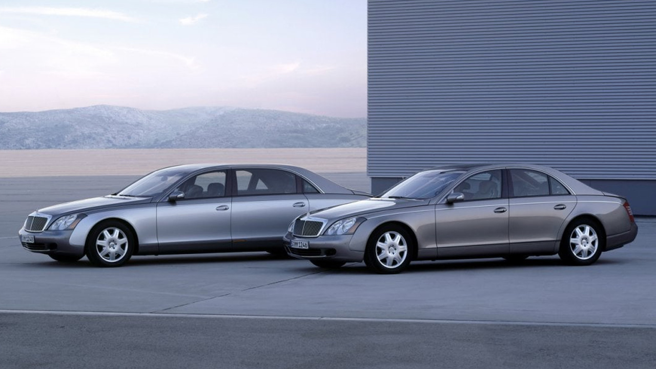 Maybach 57/62 both are luxury cars