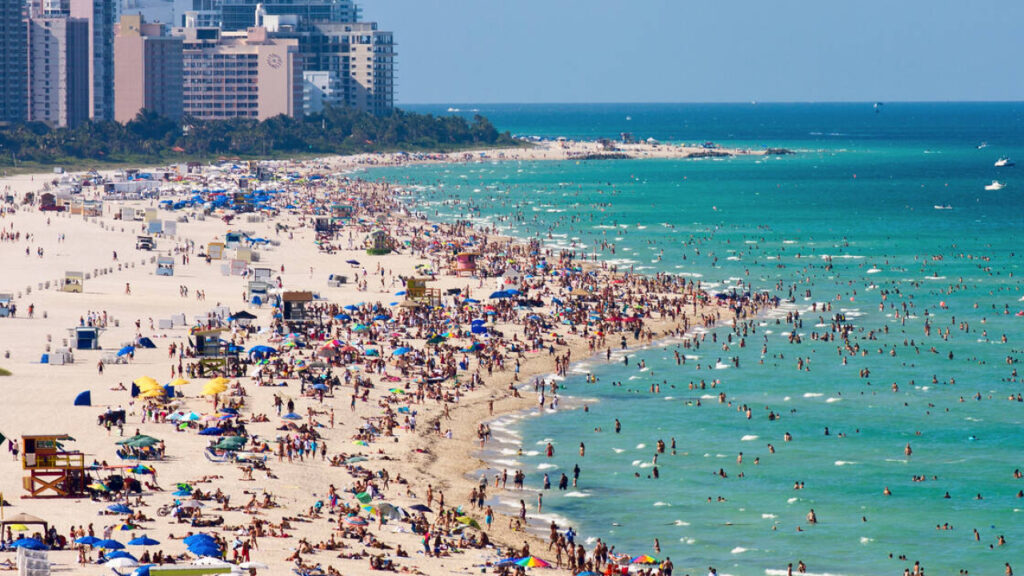 Beaches in miami