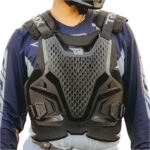 A man wearing chest protector
