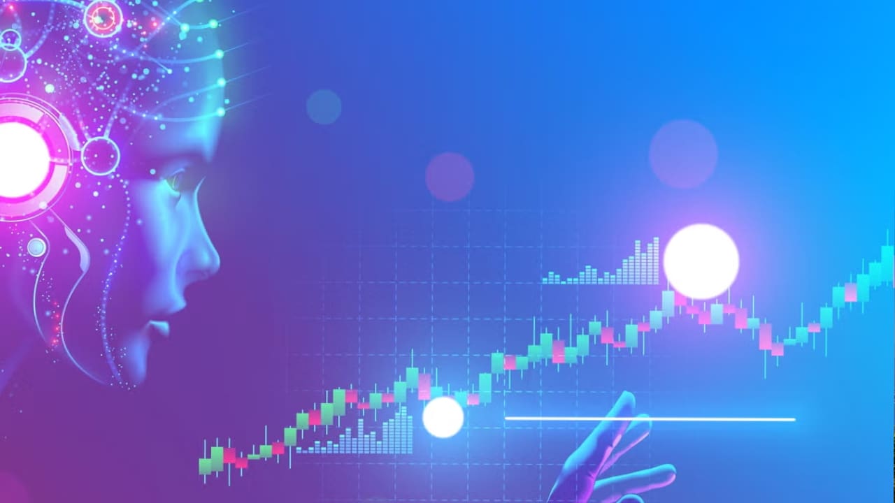 AI generated image of market valuation
