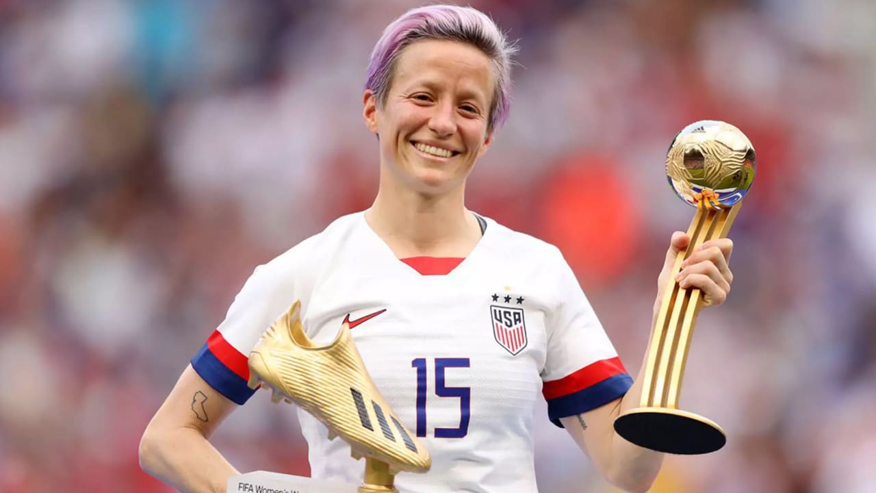 Megan Rapinoe is a soccer player who has received numerous awards