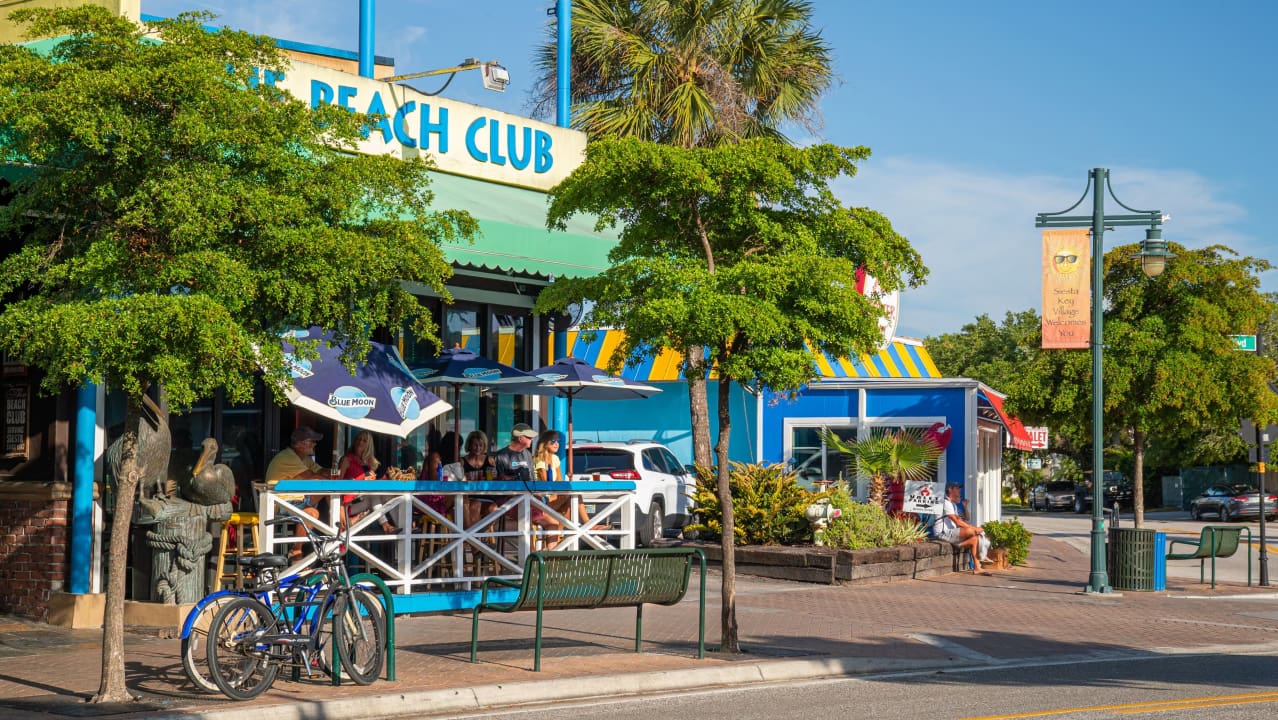 A beautiful view of Siesta Key Village
