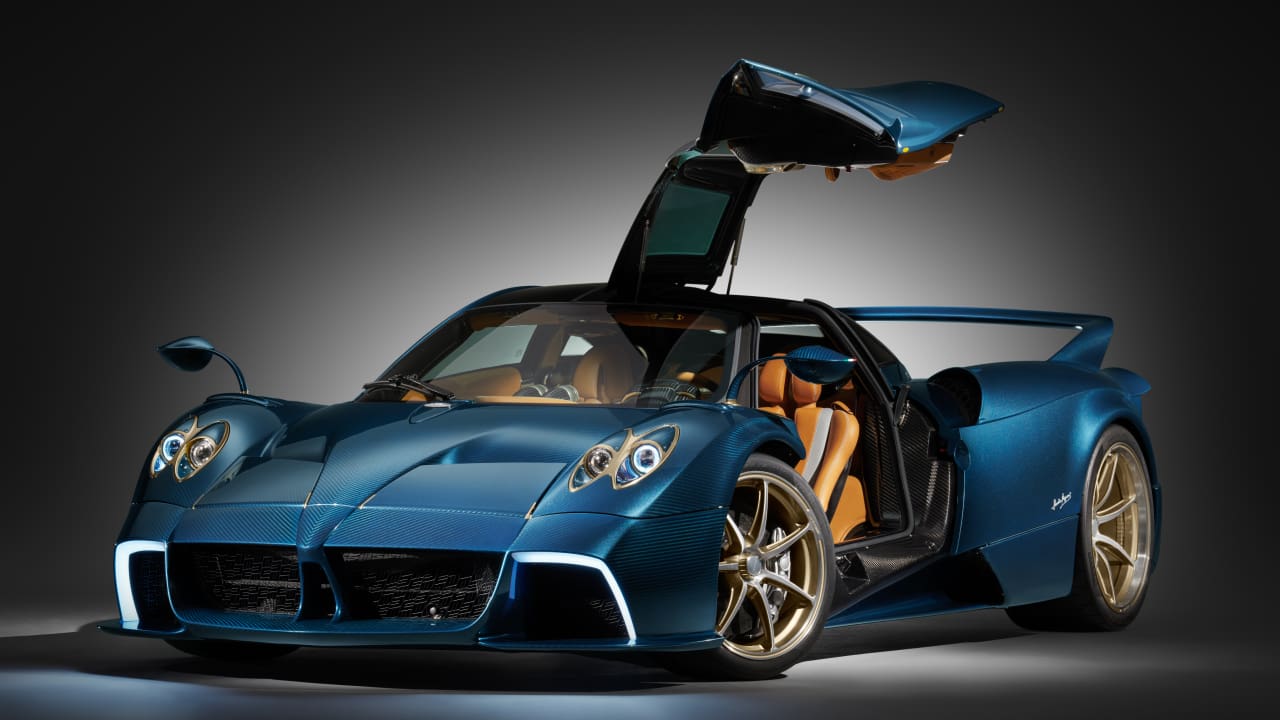 An outstanding Pagani Automobili car which is the expensive car brand 