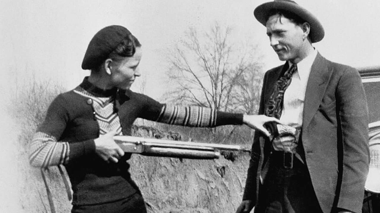 Bonnie Parker and Clyde Barrow