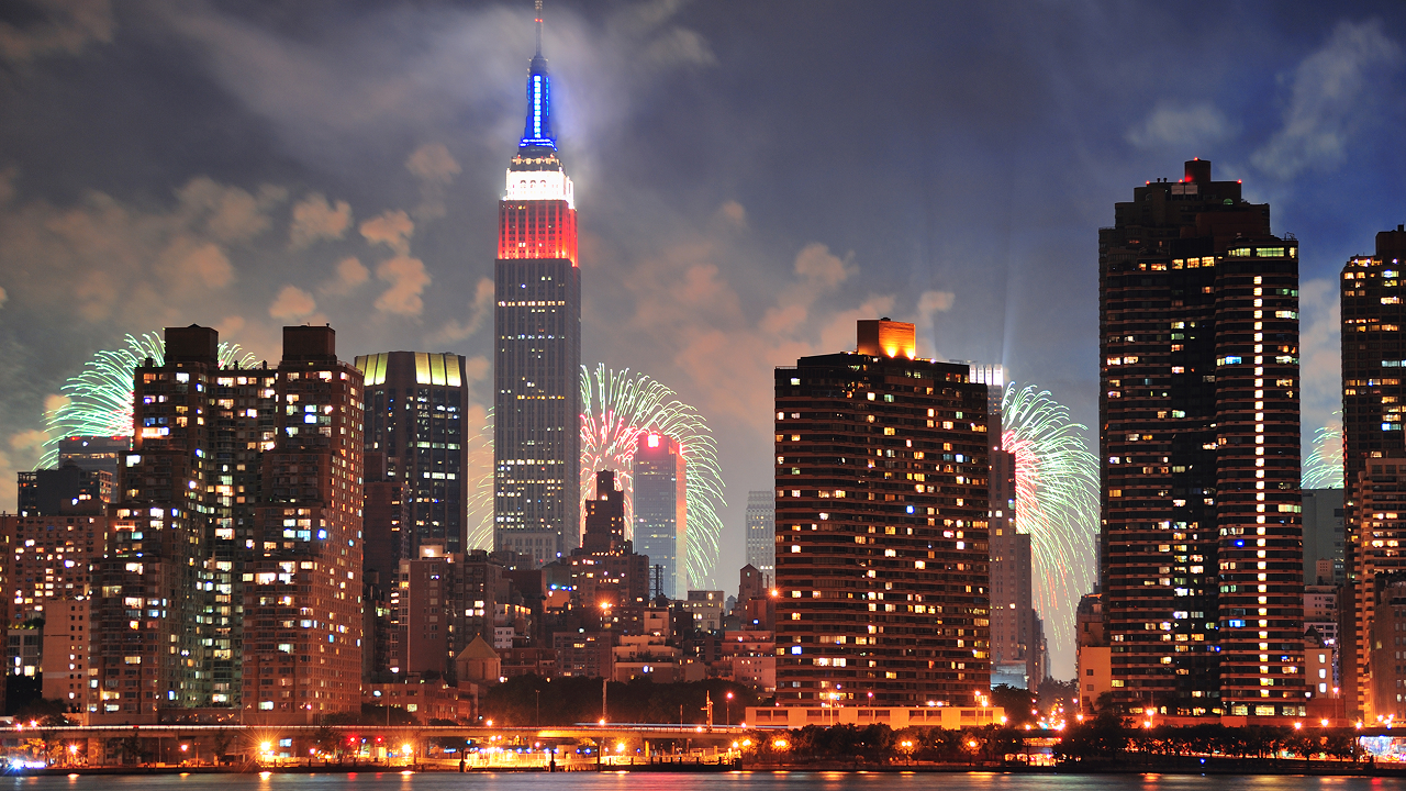 New York city at Christmas