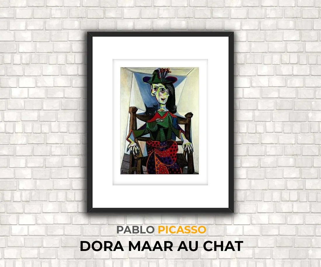 Dora Maar au Chat 1941 painting