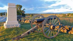 Gettysburg National Military Park in usa