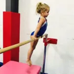 a child is doing casting which is an important element for any Athletic skills