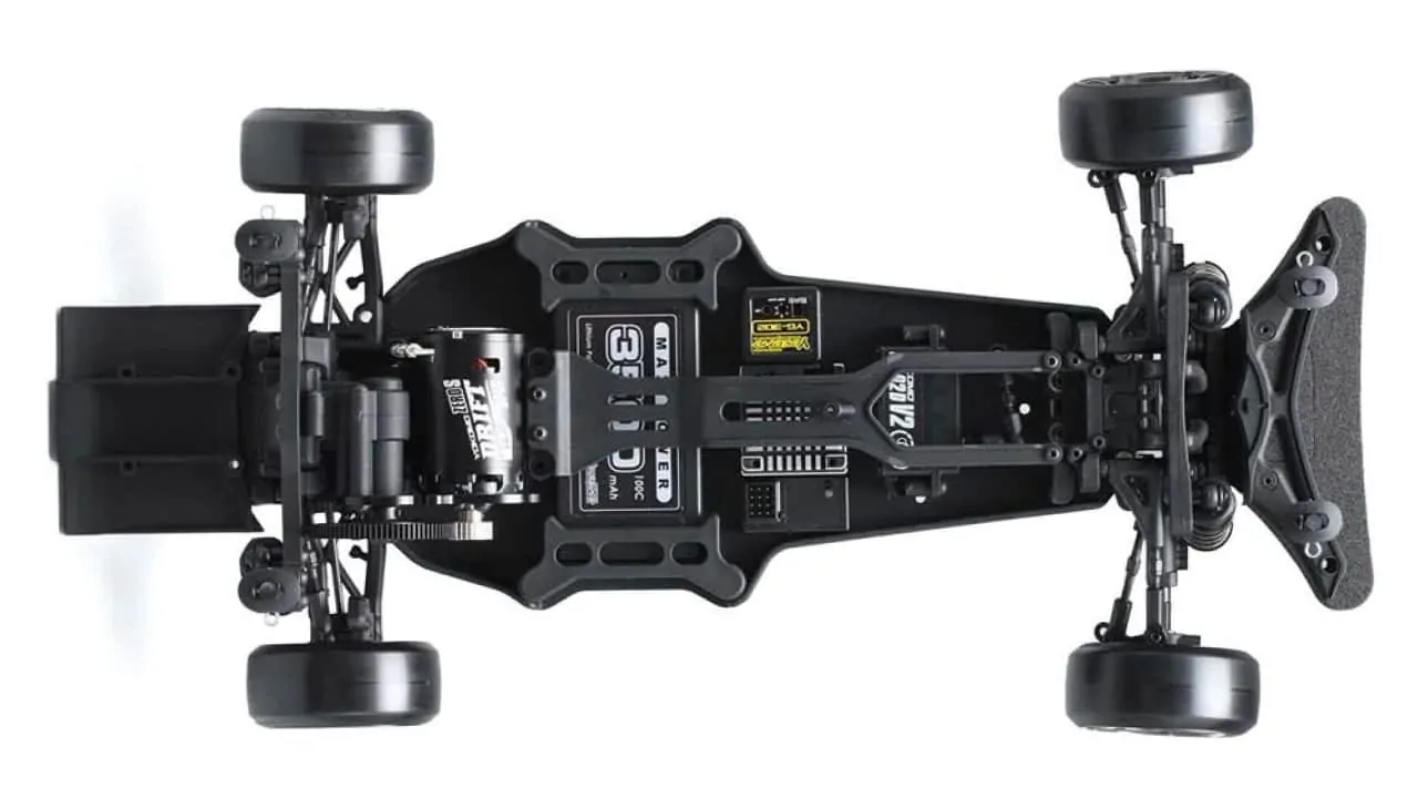 Upper View of Yokomo YD-2Z RC Drift Car