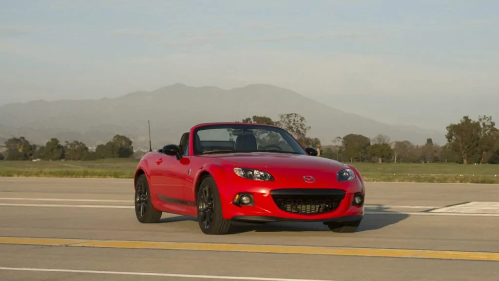 The third generation Mazda MX-5 NC
