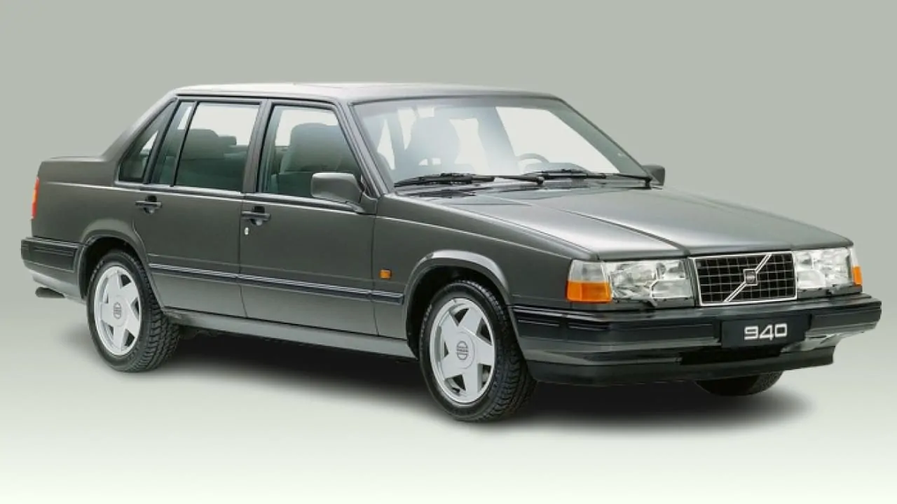 A grey Volvo which is a cheap drift automobile