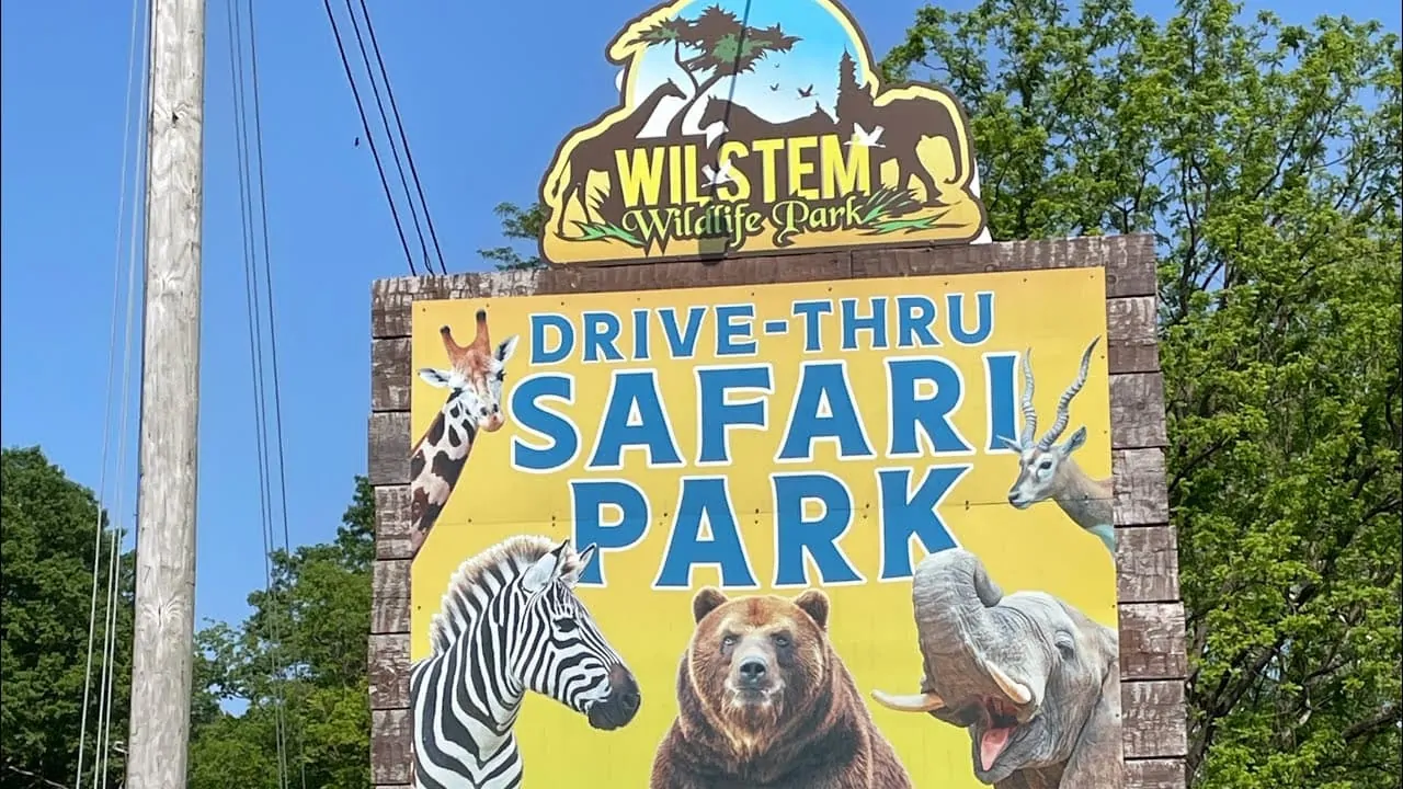  A board of Wilstem Wildlife Park