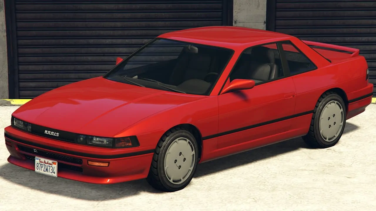 A graceful side view of the Annis Remus drift car from GTA 5