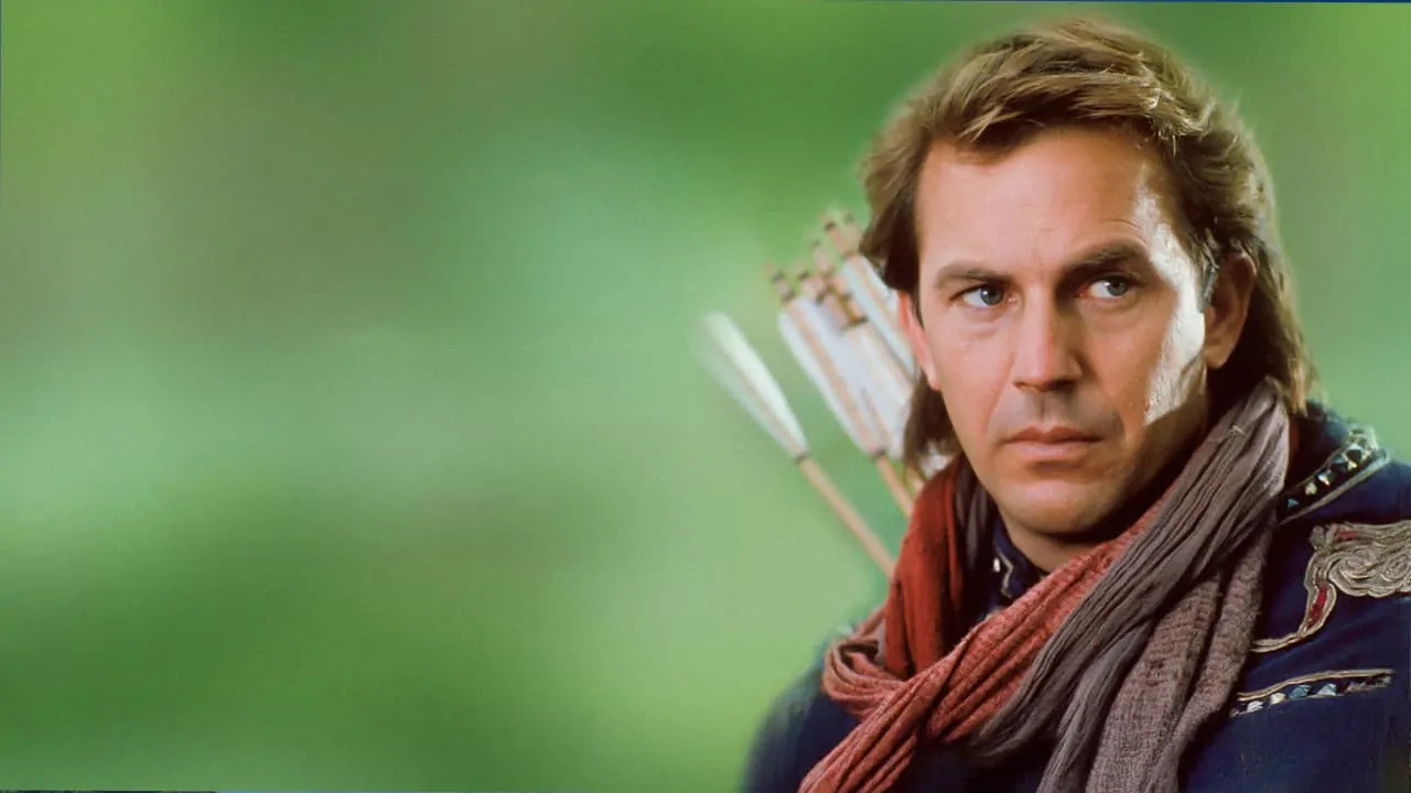 A picture of Robin Hood on a green background is one of the famous fictional thieves