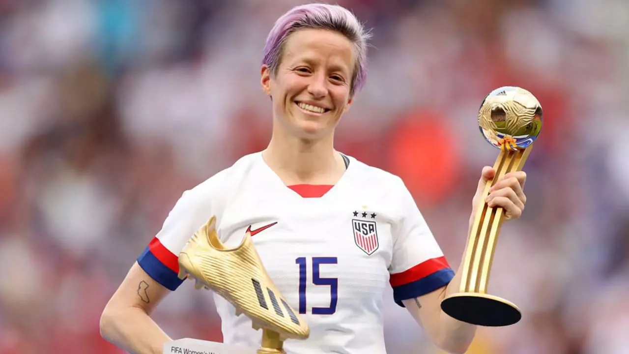 Megan Rapinoe is a soccer player who has received numerous awards